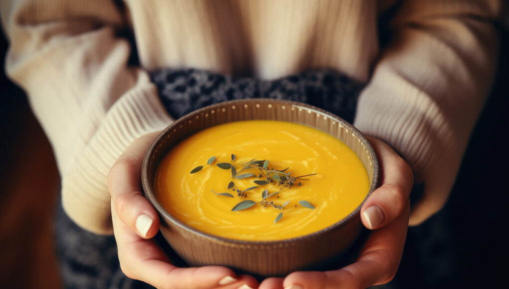 Soup--au-potiron Soupe au potiron