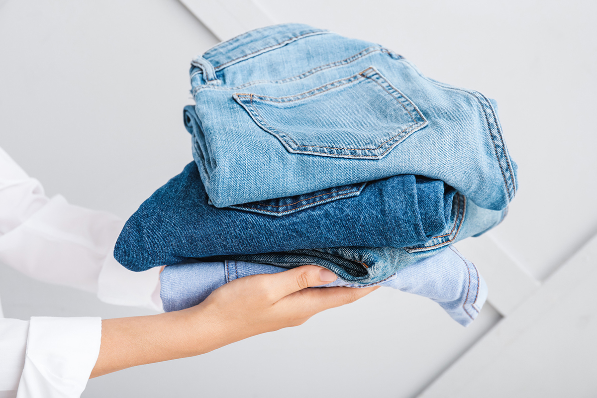 Fixer la couleur d’un jean