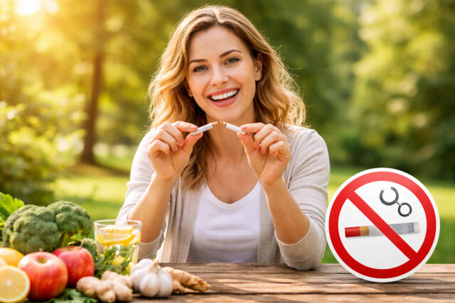 4 aliments qui vous permettrons d'arrêter définitivement de fumer