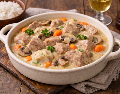 Recette de la blanquette de veau façon grand-mère Recette de la blanquette de veau façon grand-mère