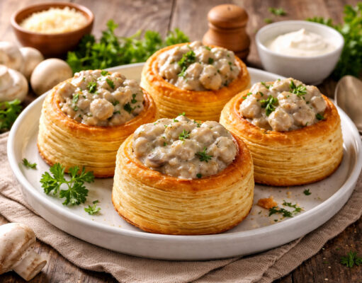 Bouchée à la reine, la recette de grand-mère recette de grand-mère de la bouchée à la reine