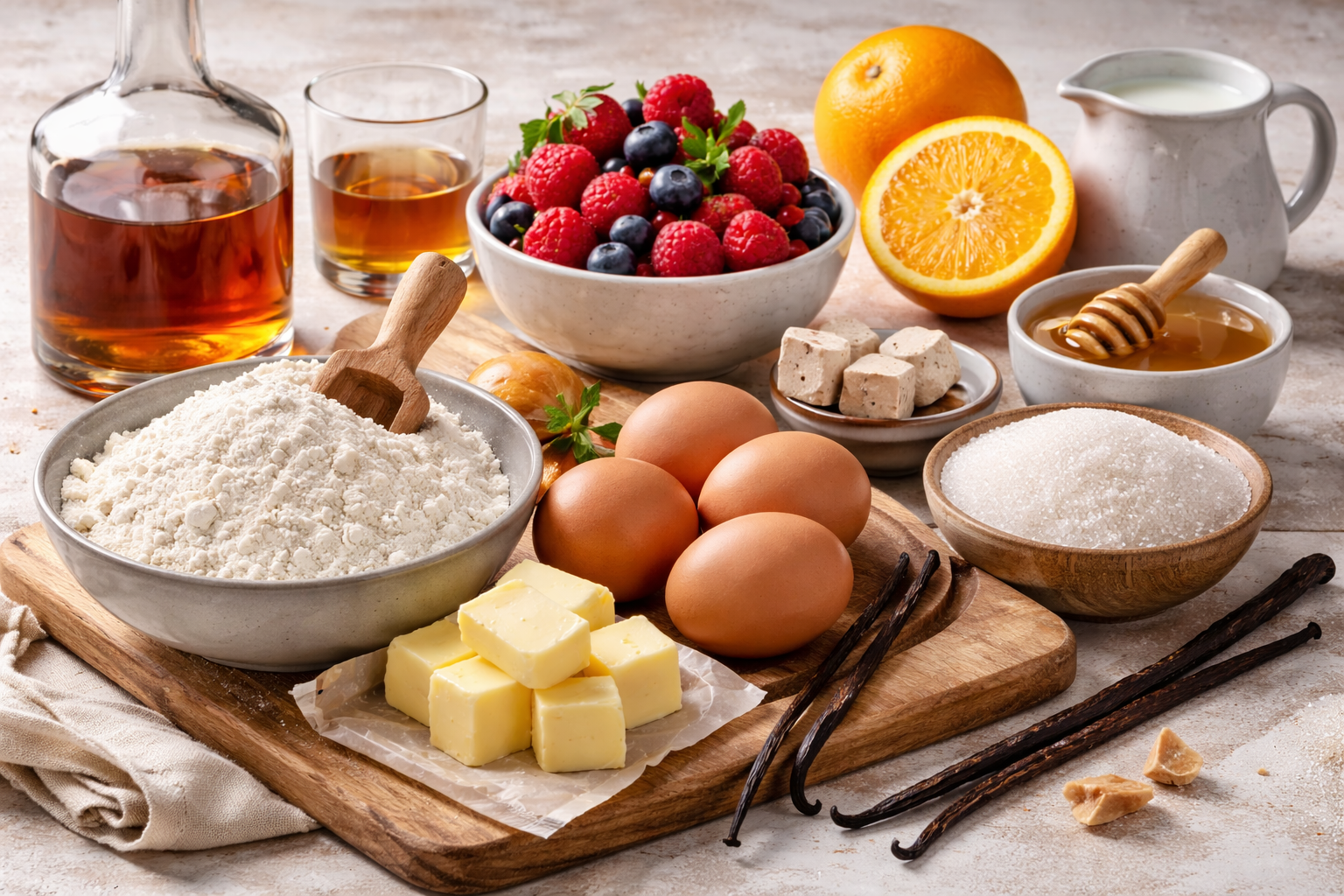 ingrédients Baba au rhum de grand-mère