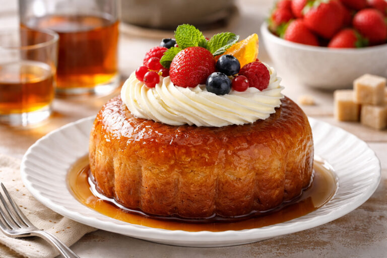 Baba au rhum de grand-mère : le dessert qui réunit toutes les générations