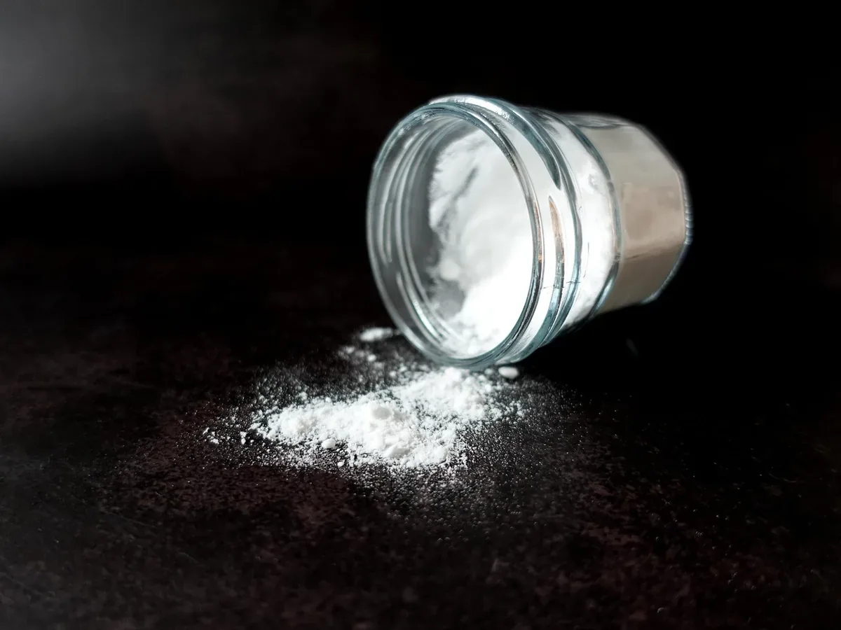 Bicarbonate présenté comme produit ménager à utiliser séparément