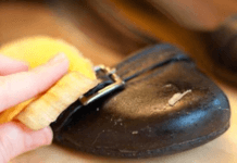faire sécher les chaussures en cuir