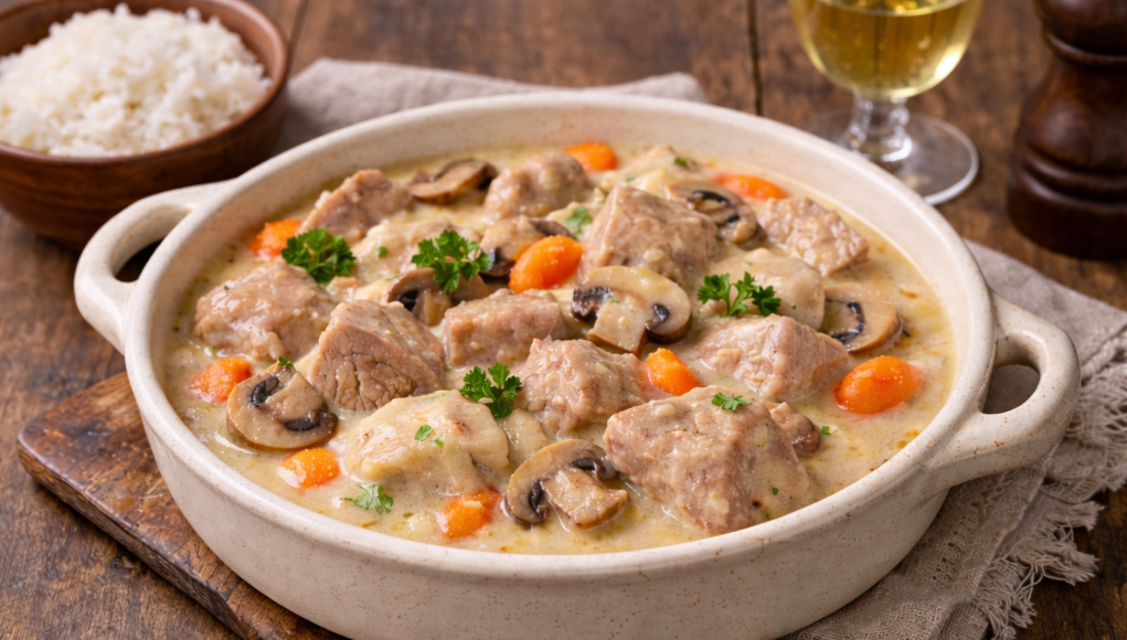 blanquette-de-veau Recette de la blanquette de veau façon grand-mère