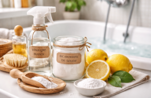 Nettoyez votre baignoire avec de vrais produits naturels Nettoyez votre baignoire avec de vrais produits naturels